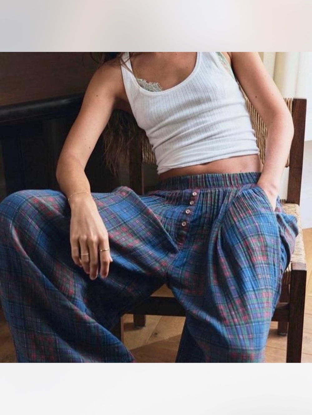 Free People Easy Morning Bubble PJ Pant